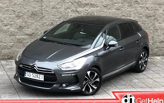 citroen śląskie Citroen DS5 cena 54999 przebieg: 169000, rok produkcji 2015 z Głowno